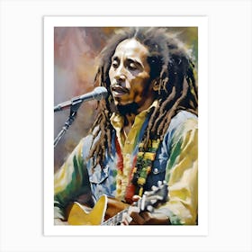 Bob Marley (2) Art Print