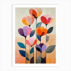 Flowers In Bloom Art Print