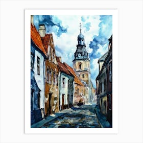 Old Riga Latvia Art Print