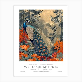 William Morris Exhibitions Birds Series 64 Art Print