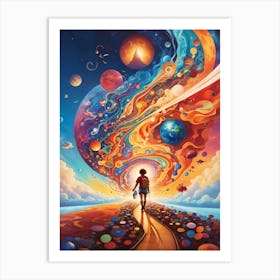 Journey To The Stars Art Print