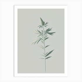 Motherwort Herb Simplicity Art Print