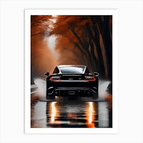 Wet Road Art Print