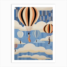 Hot Air Balloons Art Print