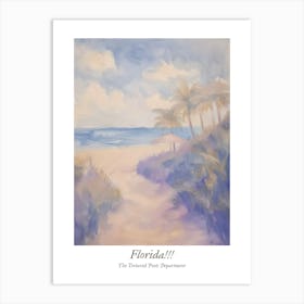 Taylor Swift Fan Art Florida 2 Ttpd Watercolour Art Print