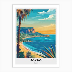 Javea, Spain Travel Art Print