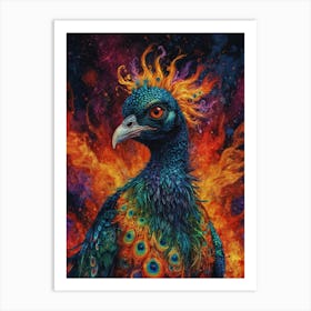 Peacock 13 Art Print