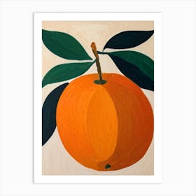 Orange 1 Art Print