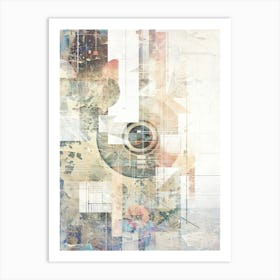 Poster Geometrical Abstraction Illustration Art 05 Art Print