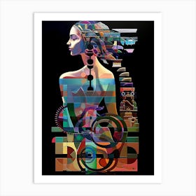 Mystical , patterns, "Spirit Love" Art Print