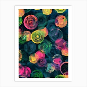 Abstract Swirls 6 Art Print