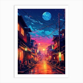 Asian Street Art Print