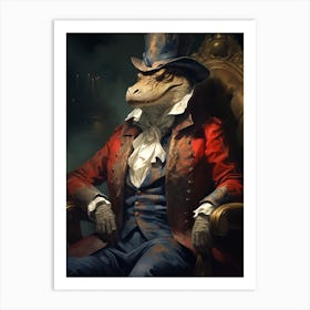 Crocodile Art Print