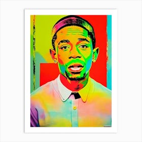 Lil Wayne Colourful Pop Art Art Print