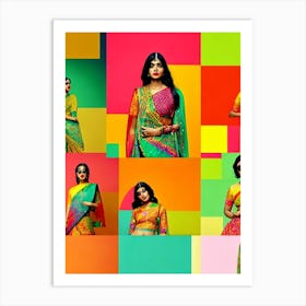 Shilpa Rao Colourful Pop Art Art Print
