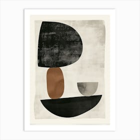 Longyearbyen Stone Park Bauhaus Minimalist Art Print