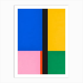 Colorful composition 4 Art Print