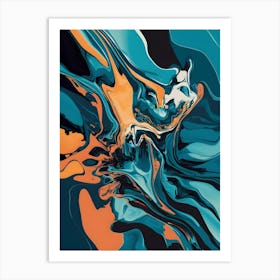 Abstract Painting 1 Art Print