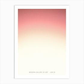 Orange Gradient 1 Art Print