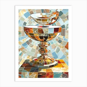 Mosaic Chalice Art Print