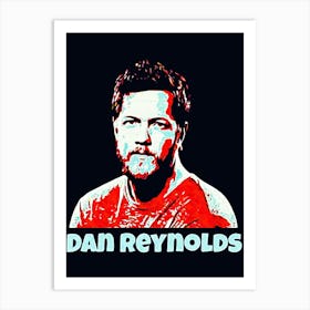 Dan Reynolds Imagine Dragons 3 Art Print