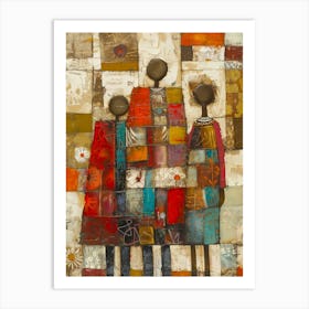 Three Women Art Print