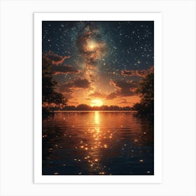 Starry Night 68 Art Print