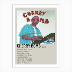 Cherry Bomb 2015 Poster Art Print