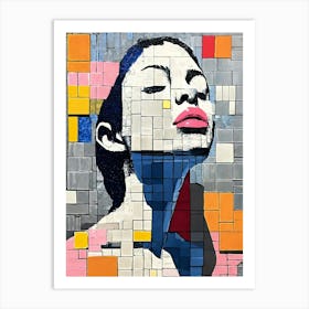 Mosaic Art Art Print