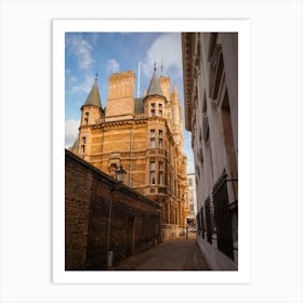 Oxford England Street Scene Art Print