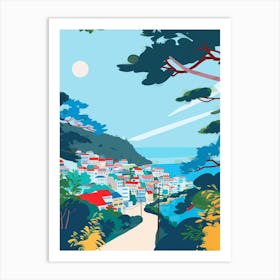 Aomori Japan 2 Colourful Illustration Art Print