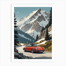 Porsche 911 Art Print