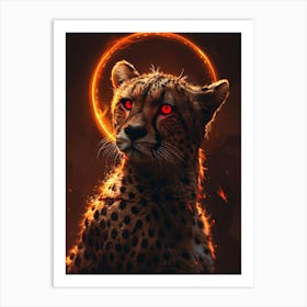 Cheetah 49 Art Print