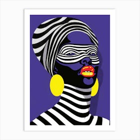 African Woman 117 Art Print