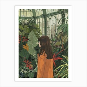 In The Garden Royal Botanic Garden Edinburgh United Kingdom 2 Art Print