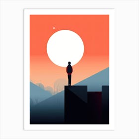 Loneliness Unveiled Art Print