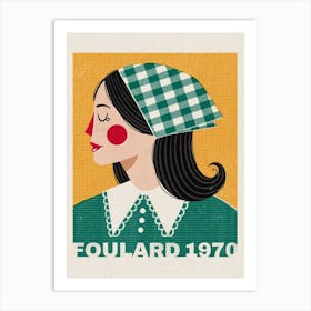 Foulard Art Print