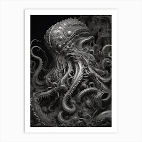 Octopus Art Print