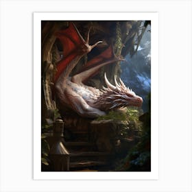 Dragon Lair Nature 7 Art Print