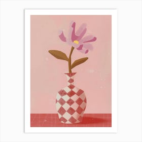 Wild Flower Vase 4 Art Print