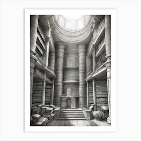 Library Art Print