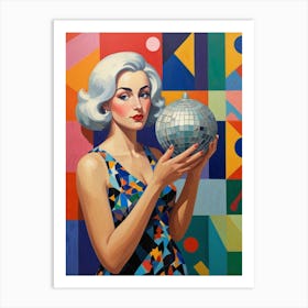 Disco Ball 9 Art Print