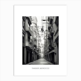 Poster Of Valencia, Spain, Photography In Black And White 3 Art Print