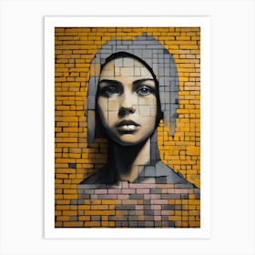 Portrait Of A Woman 35 Art Print