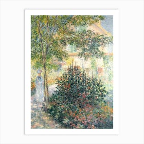 Camille Monet In The Garden At Argenteuil (1876), Claude Monet Art Print