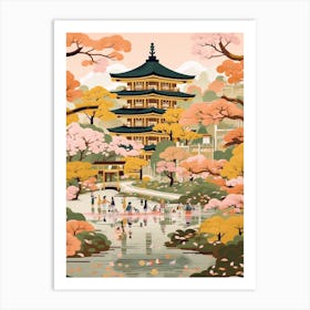 The Golden Pavilion Kyoto Japan Art Print