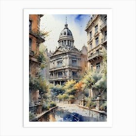 City Sanctuary Art Print