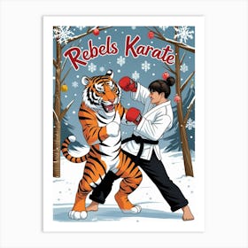 Rebels Karate Poster