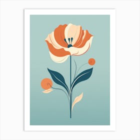 Flower Illustration Art Print