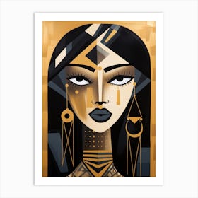 Egyptian Woman Art Print